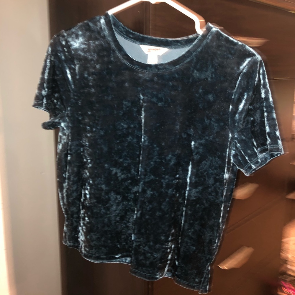 Teal blue crop